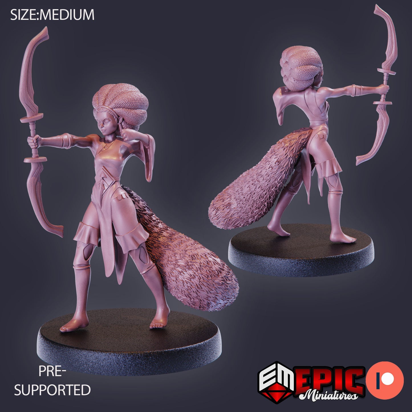 Tanuki Lady (3 Variants) - Epic Miniatures