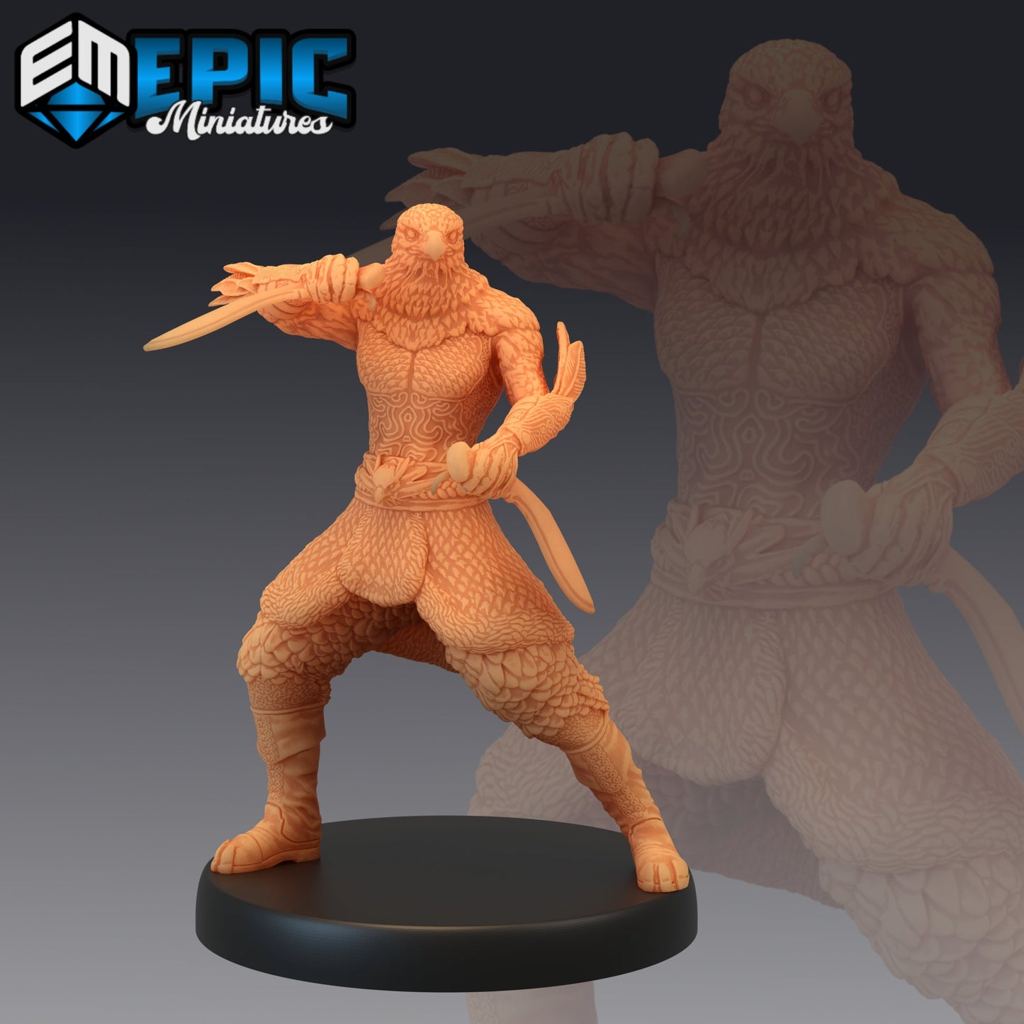 Raven Tribe Hunter (3 Variants) - Epic Miniatures
