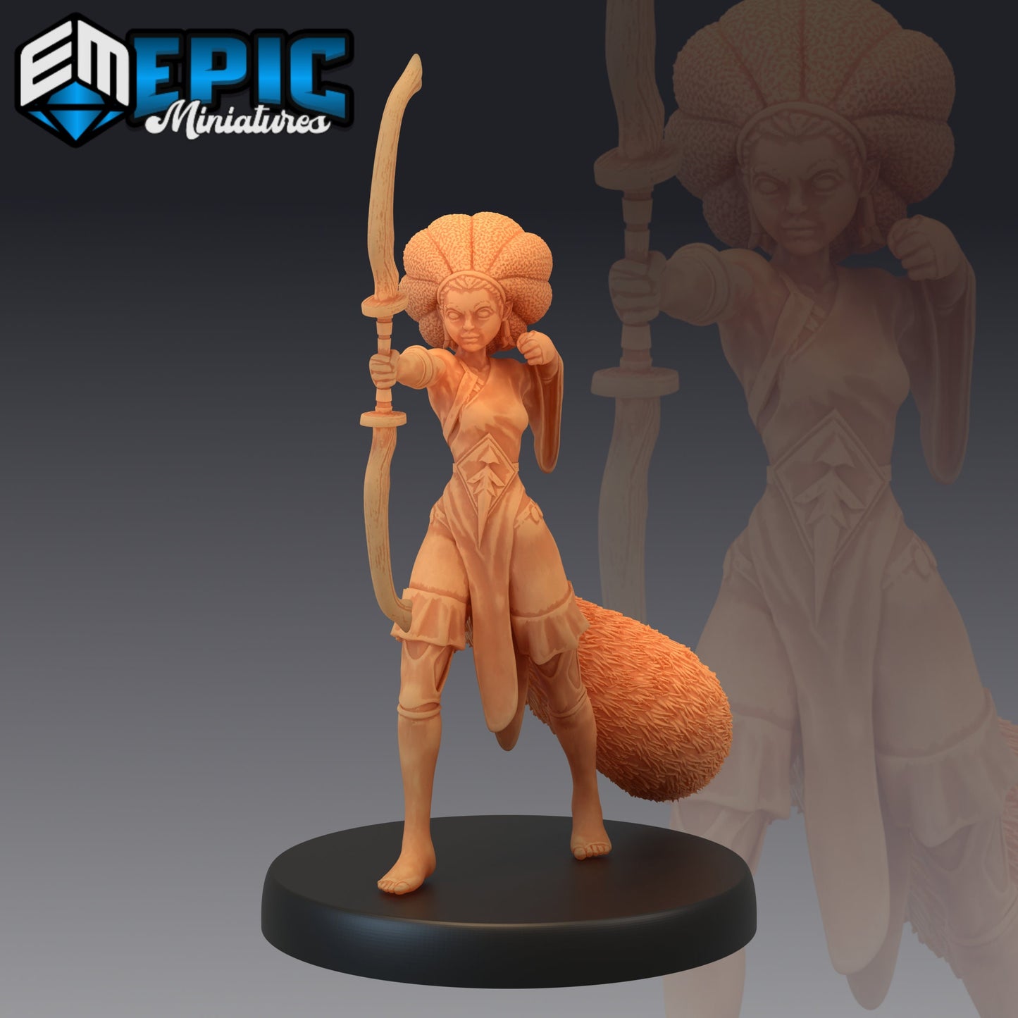 Tanuki Lady (3 Variants) - Epic Miniatures
