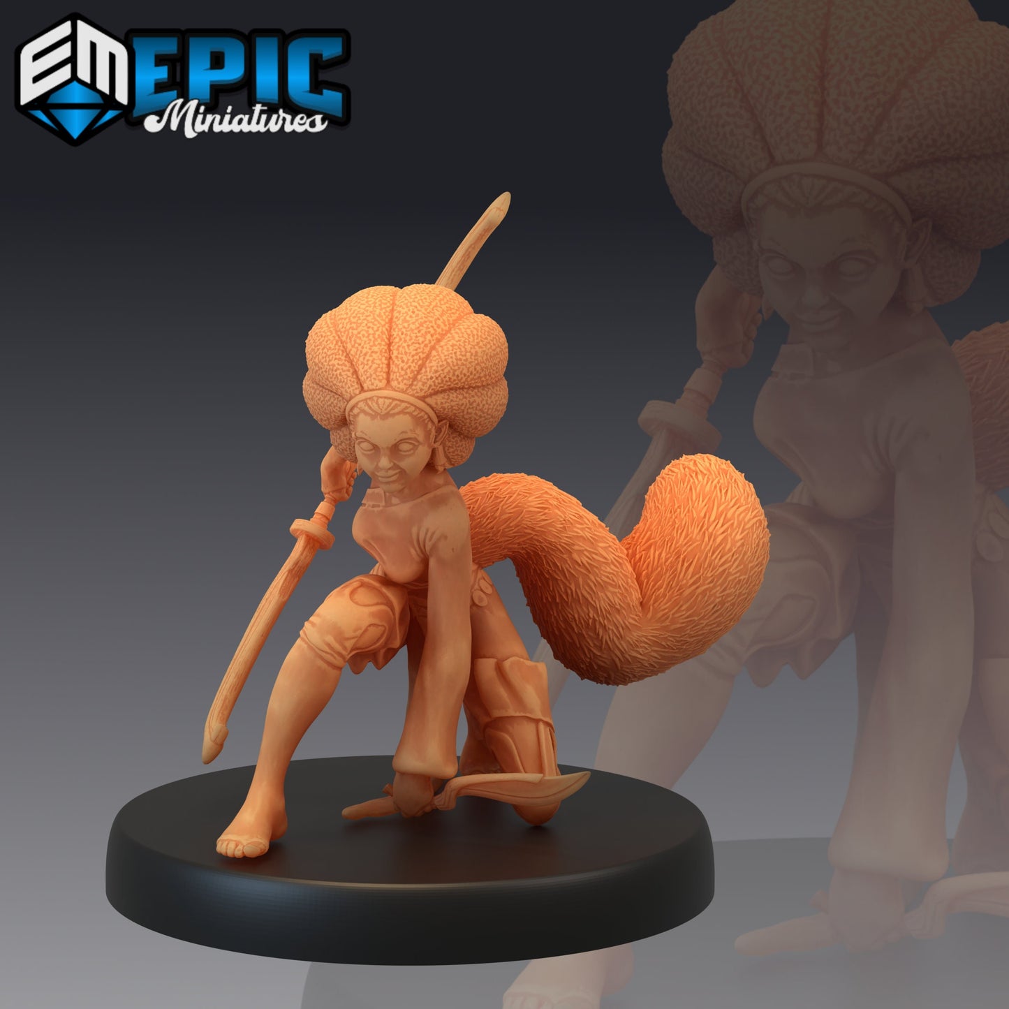 Tanuki Lady (3 Variants) - Epic Miniatures