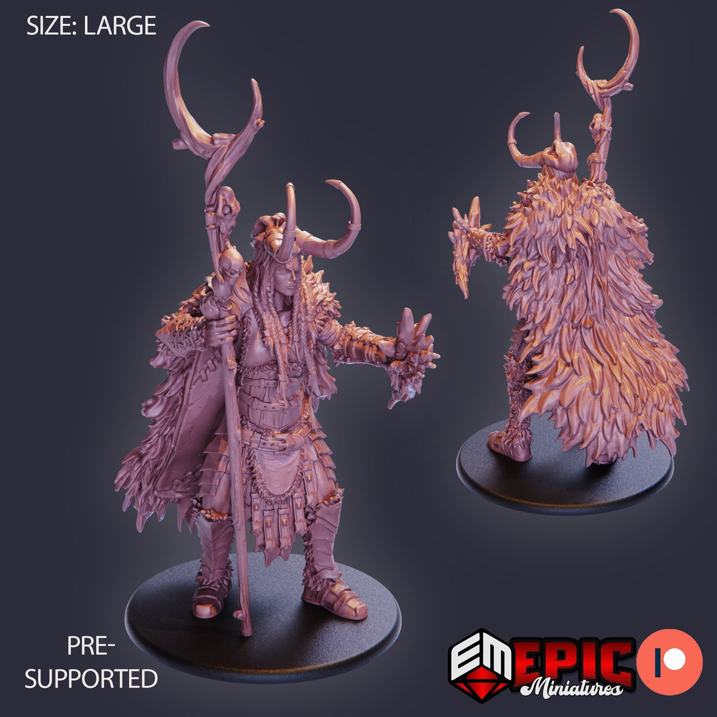 Frost Giantess (4 Variants) - Epic Miniatures
