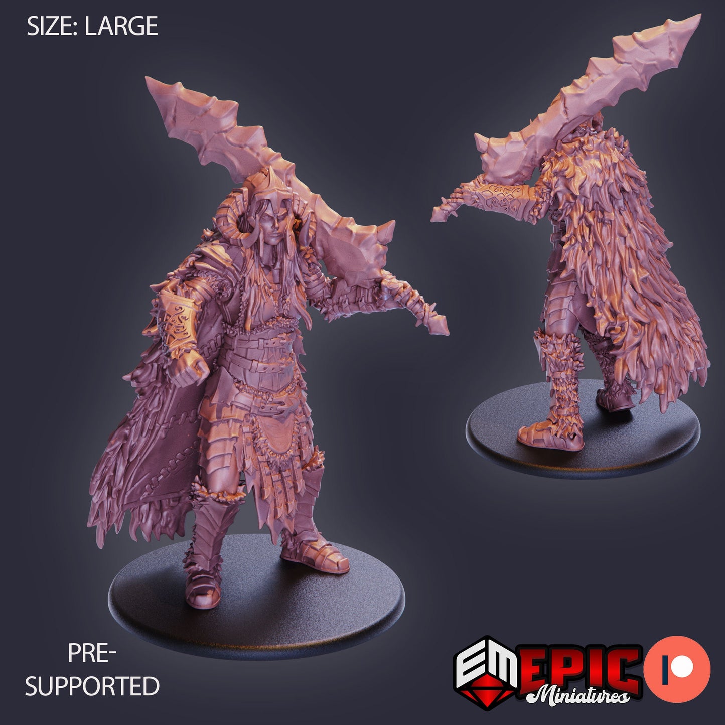 Frost Giantess (4 Variants) - Epic Miniatures