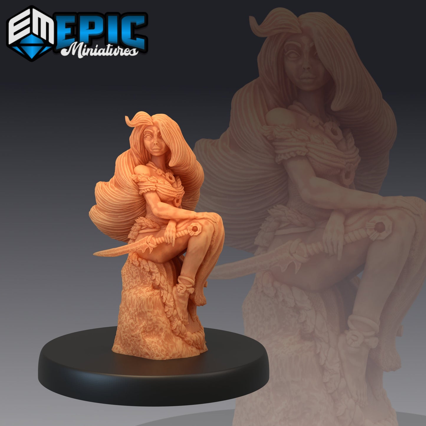 Wildling Princess (3 Variants Available) - Epic Miniatures