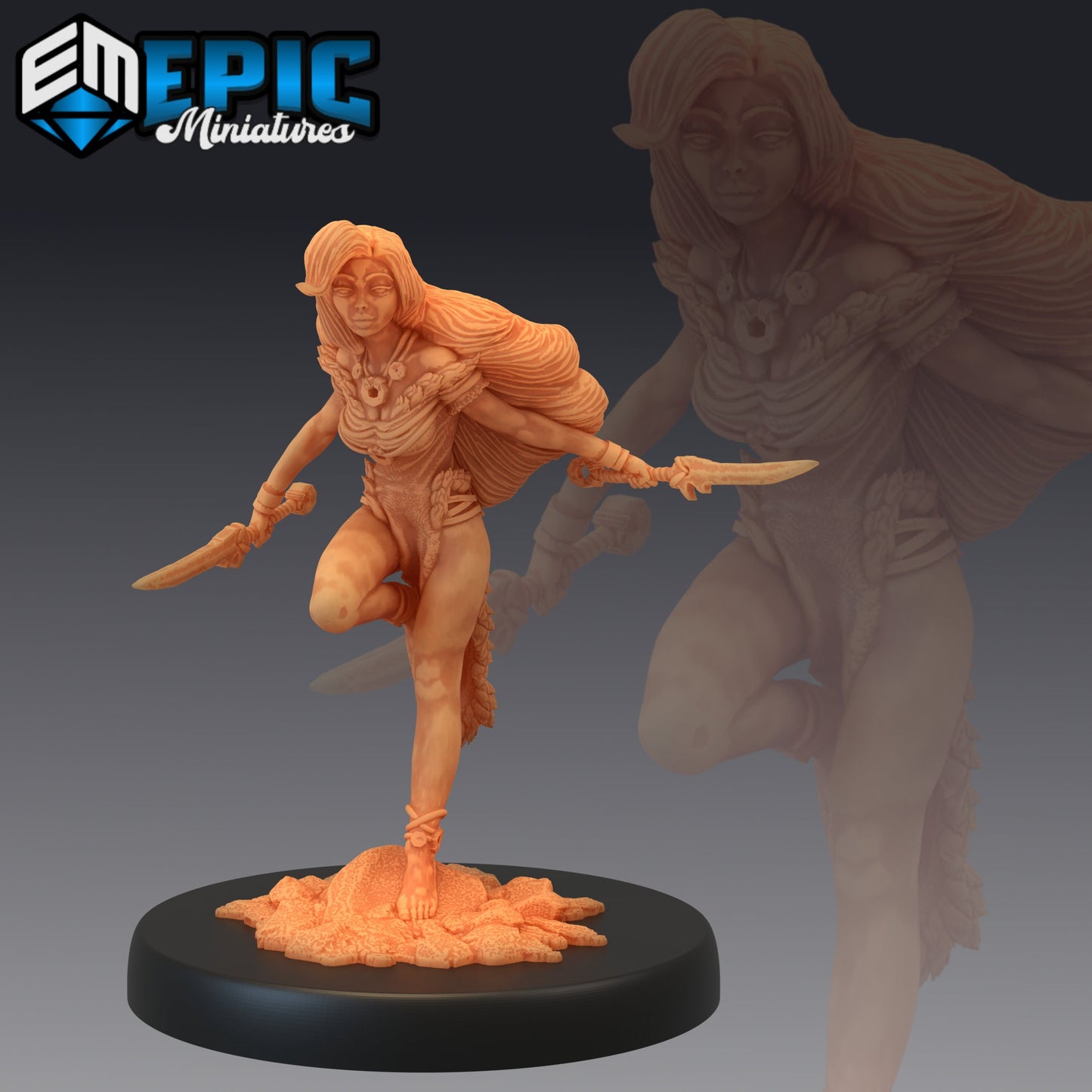 Wildling Princess (3 Variants Available) - Epic Miniatures