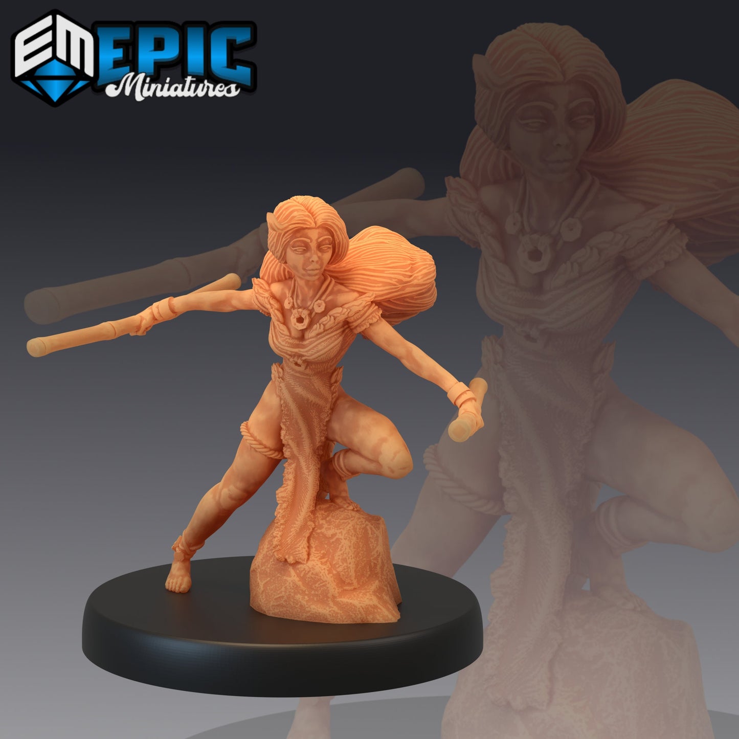 Wildling Princess (3 Variants Available) - Epic Miniatures