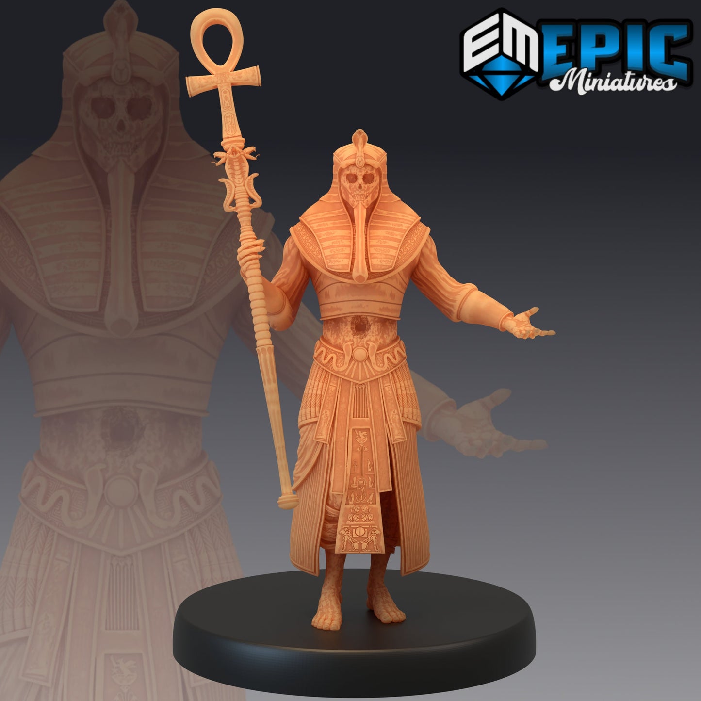 Black Pharaoh (3 Variants) - Epic Miniatures