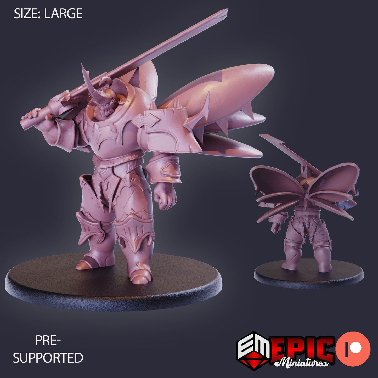 Beetle Knight (3 Variants) - Epic Miniatures