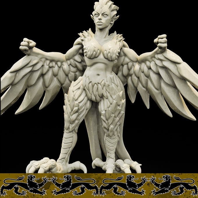 Harpy (3 Poses Available) - Brayan Nafarrate