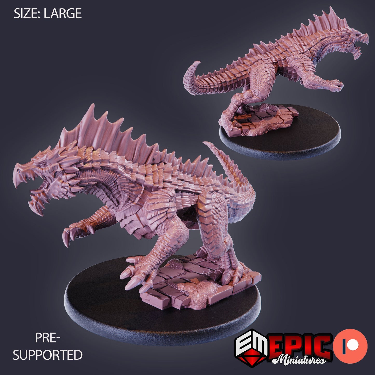 Green Guard Drake (5 Variants Available) - Epic Miniatures