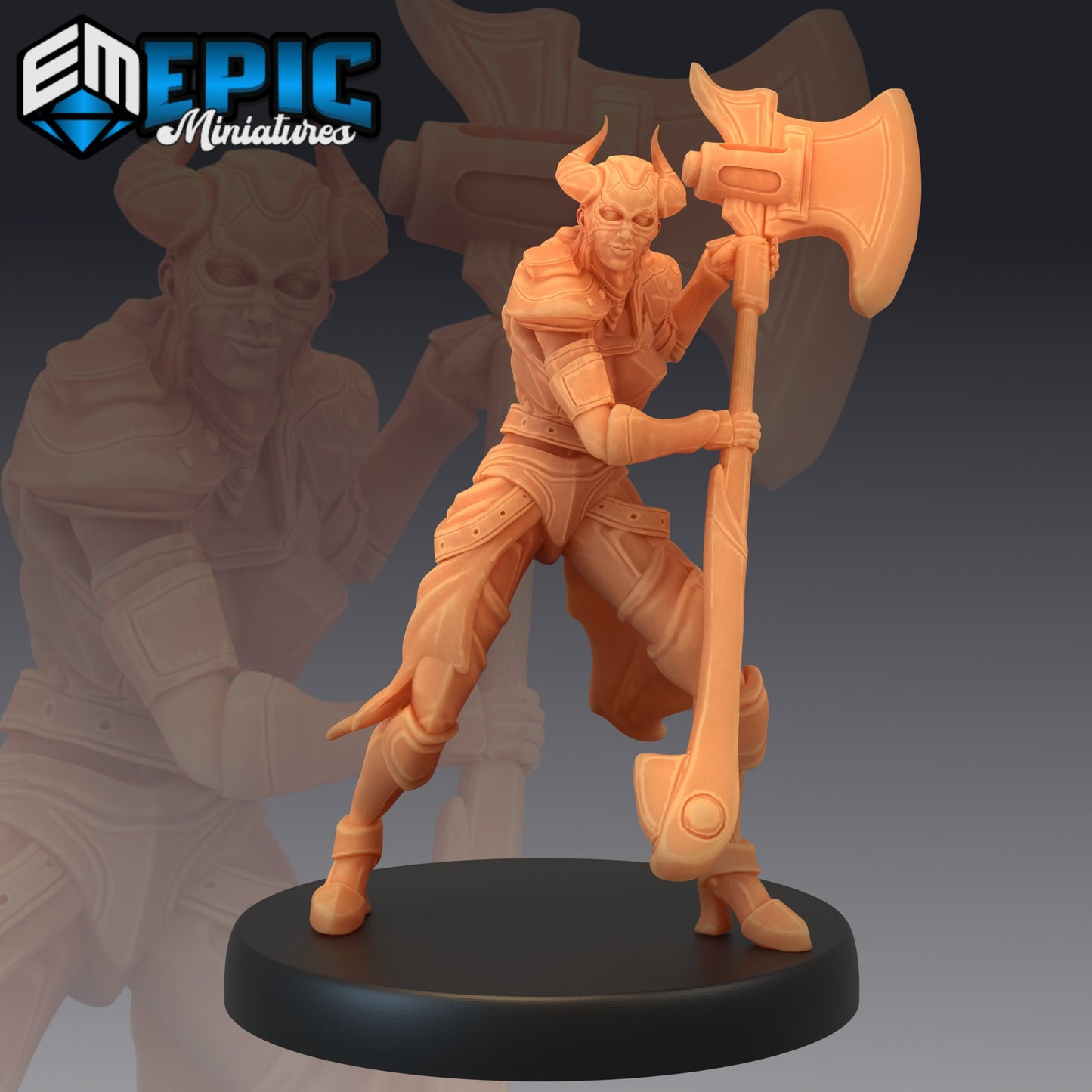 Dark Dragoon Lady (3 Variants) - Epic Miniatures