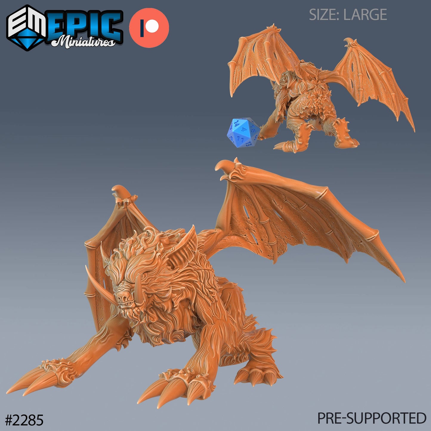 Summoned Beast (3 Variants Available) - Epic Miniatures