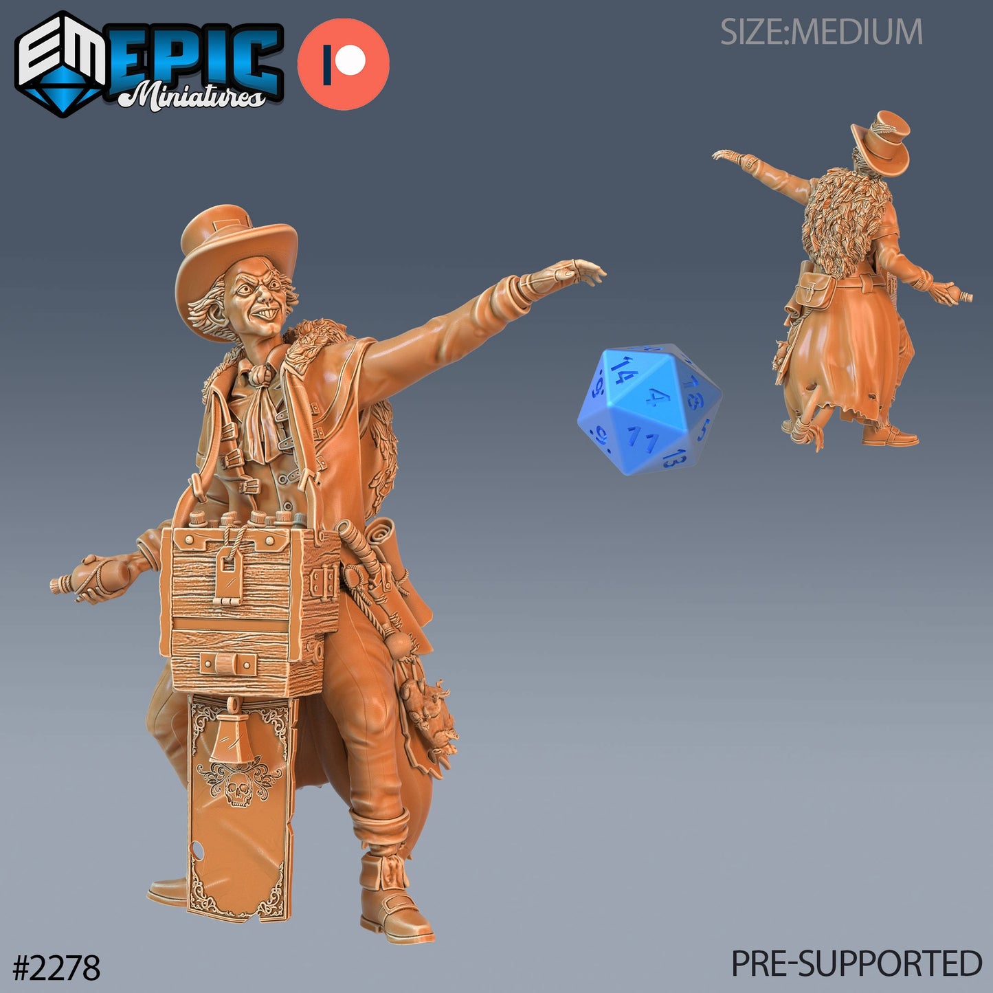 Strange Merchant (3 Variants Available) - Epic Miniatures