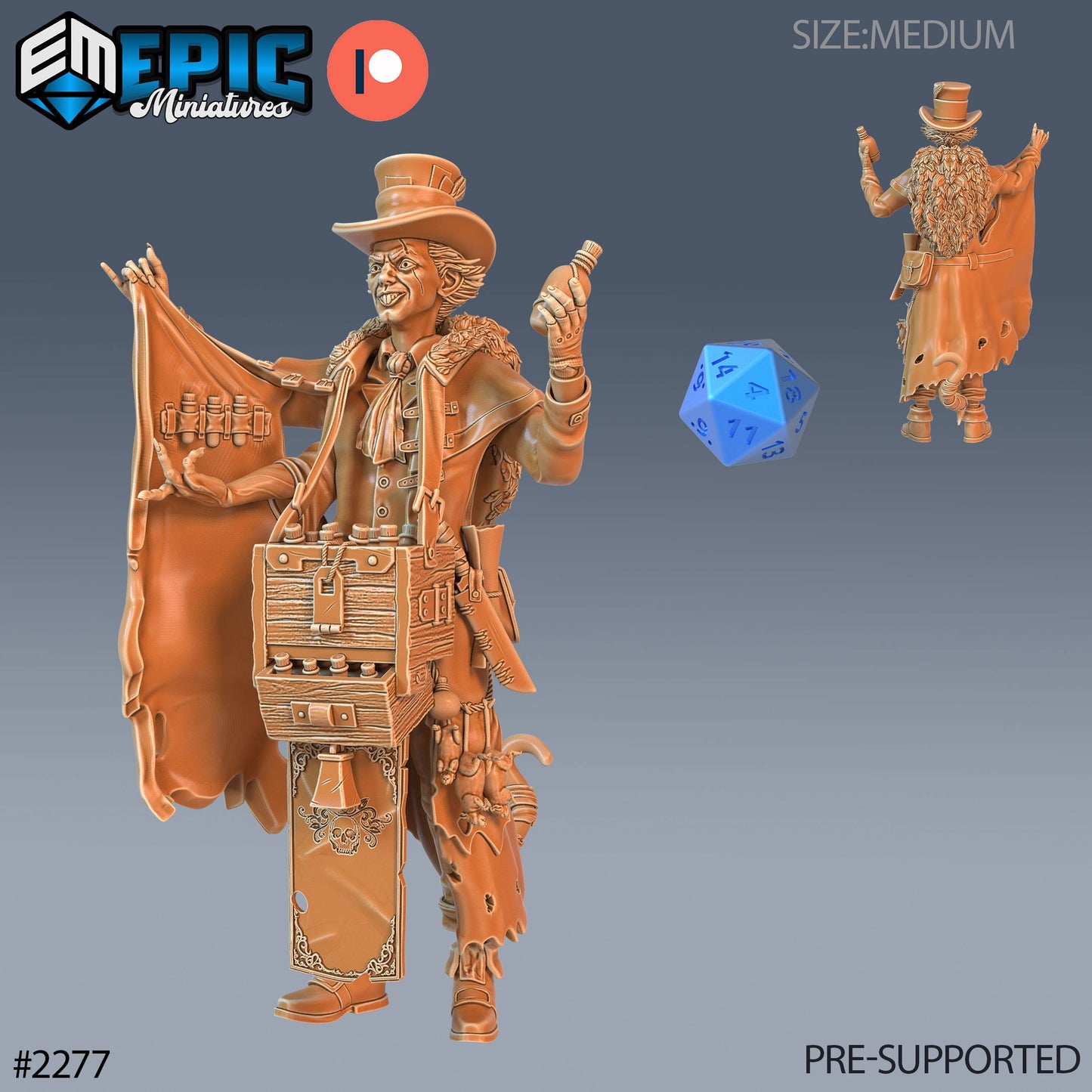 Strange Merchant (3 Variants Available) - Epic Miniatures
