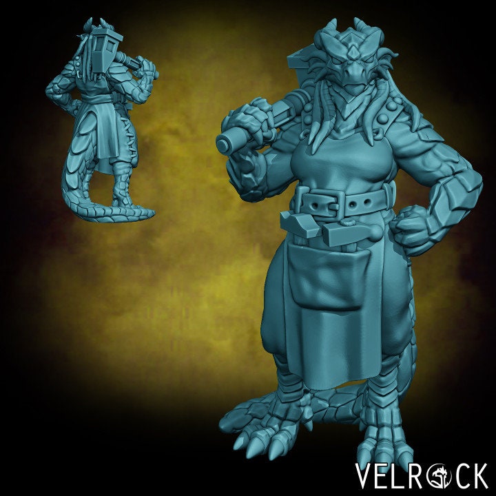 Female Dragonfolk Commoners (6 Variants Available) - Velrock