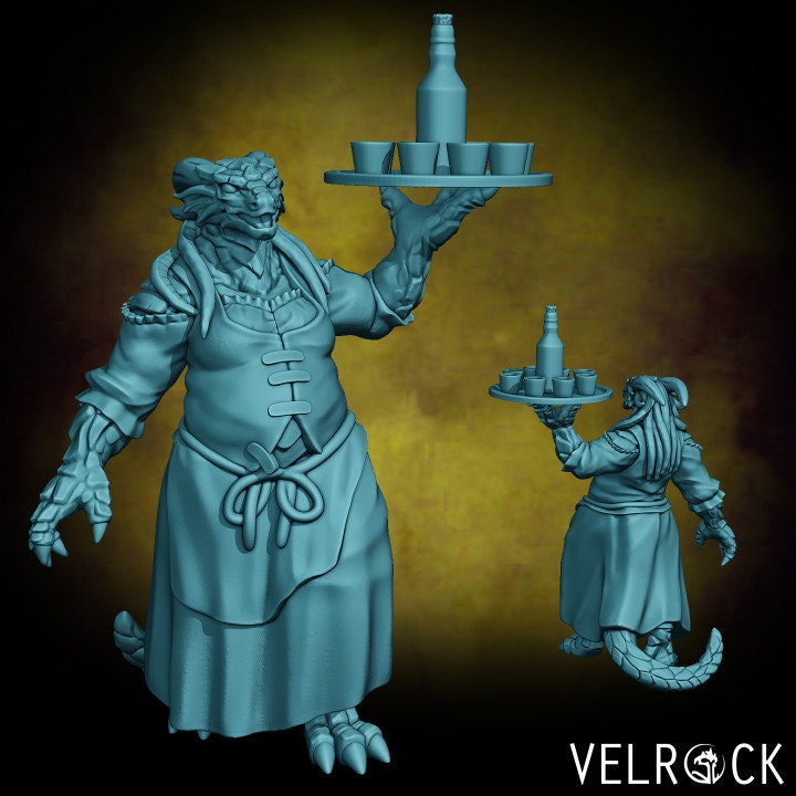 Female Dragonfolk Commoners (6 Variants Available) - Velrock