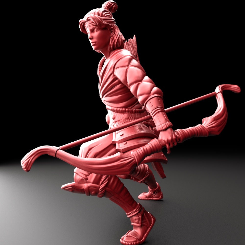Archer Samurai (3 Poses Available) - Brayan Nafarrate
