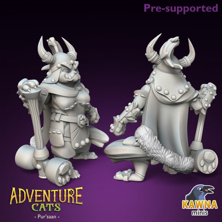Pur'Saan Paladin (2 Variants Available) - Kawna Minis
