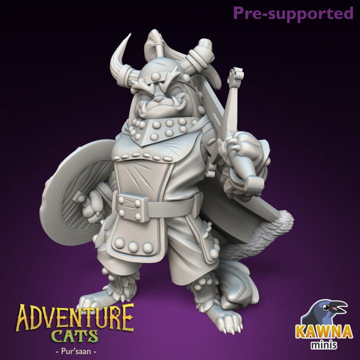 Pur'Saan Paladin (2 Variants Available) - Kawna Minis