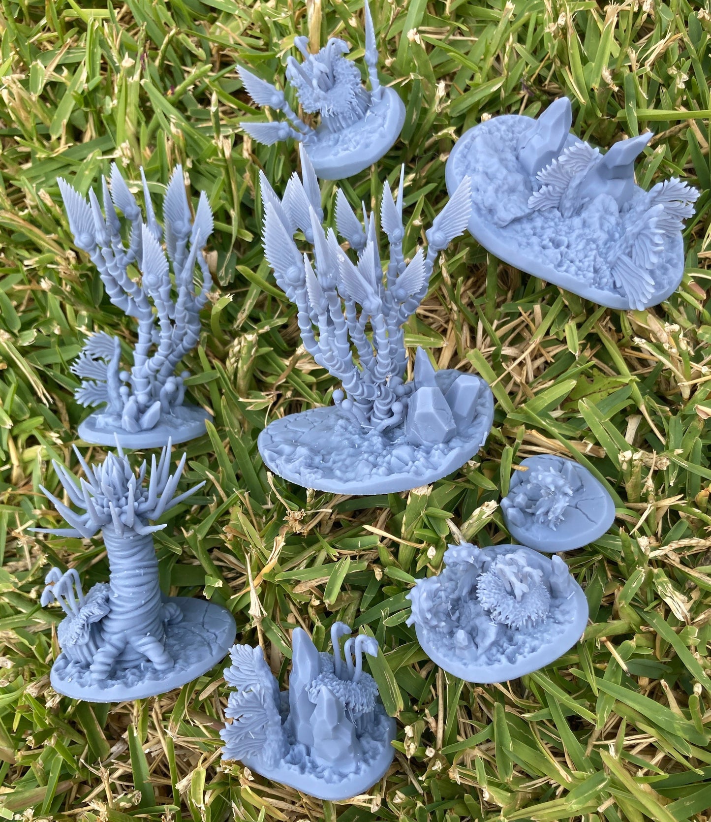Plant Terrain - Kaltoss Plateau (8 Variants Available) - Printed Minis