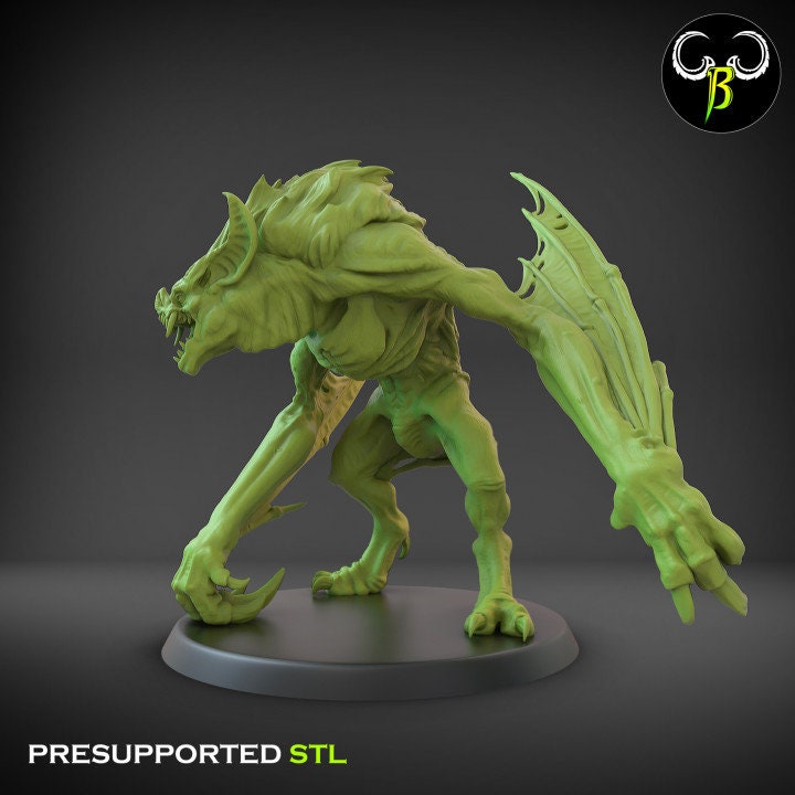 Feral Vampire (2 Variants) - Clay Beast Creations
