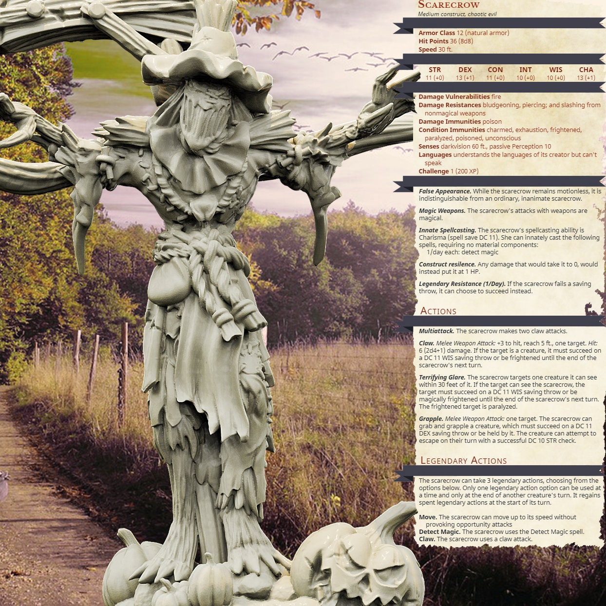 Scarecrow (3 Poses Available) - Brayan Nafarrate