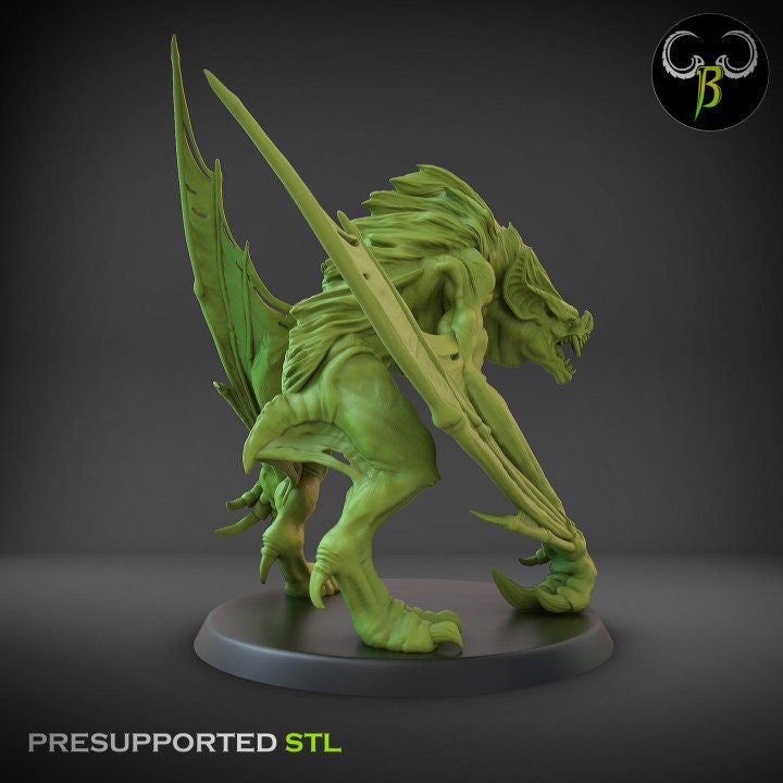 Feral Vampire (2 Variants) - Clay Beast Creations
