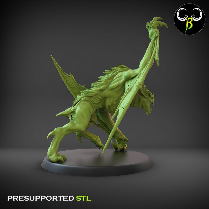 Feral Vampire (2 Variants) - Clay Beast Creations