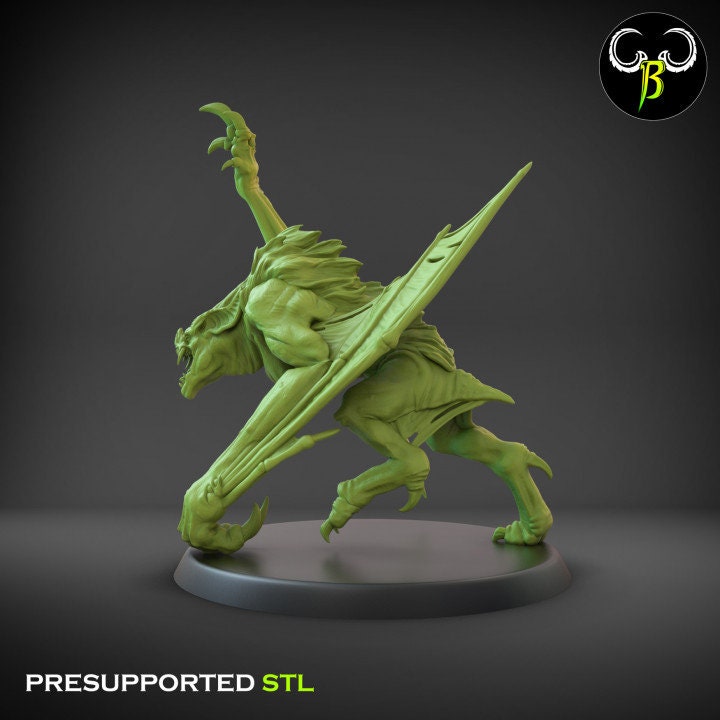 Feral Vampire (2 Variants) - Clay Beast Creations