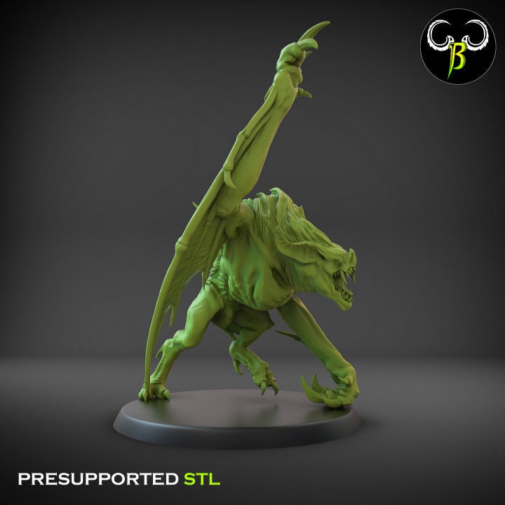 Feral Vampire (2 Variants) - Clay Beast Creations