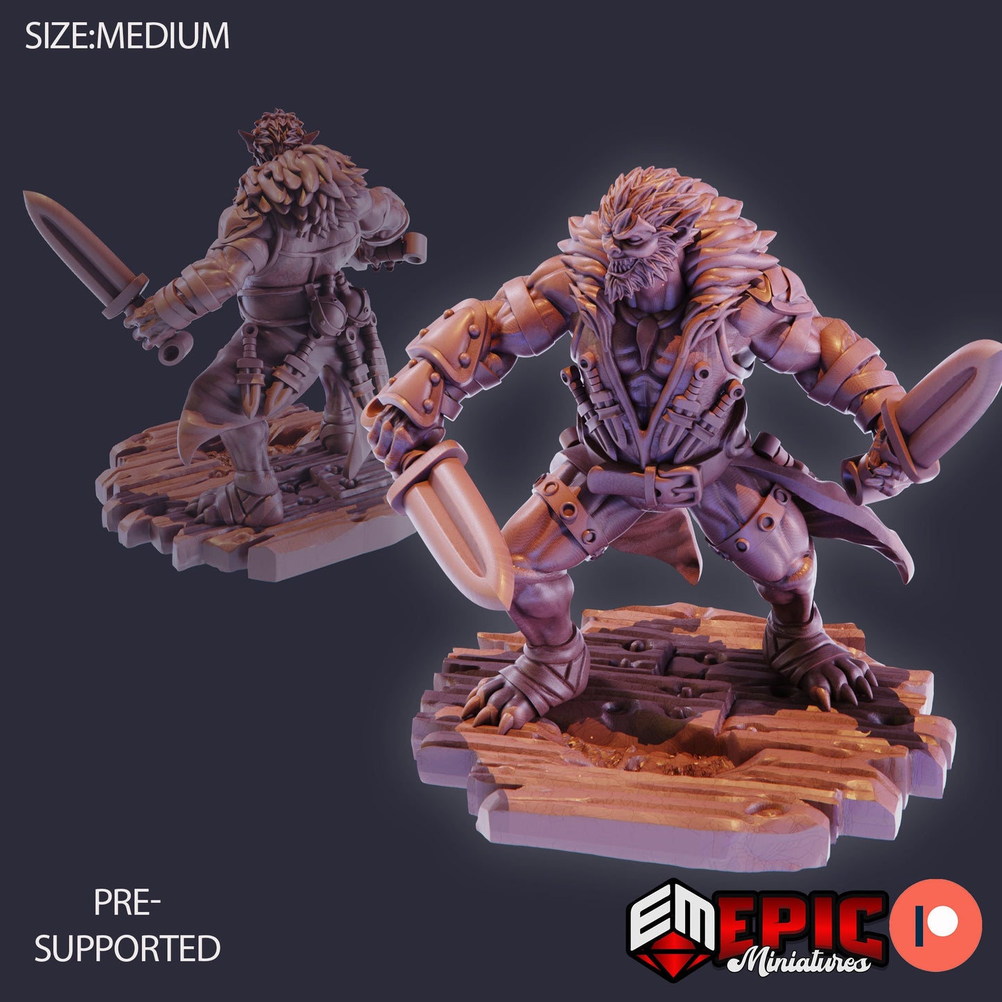 Batbear (3 Variants) - Epic Miniatures