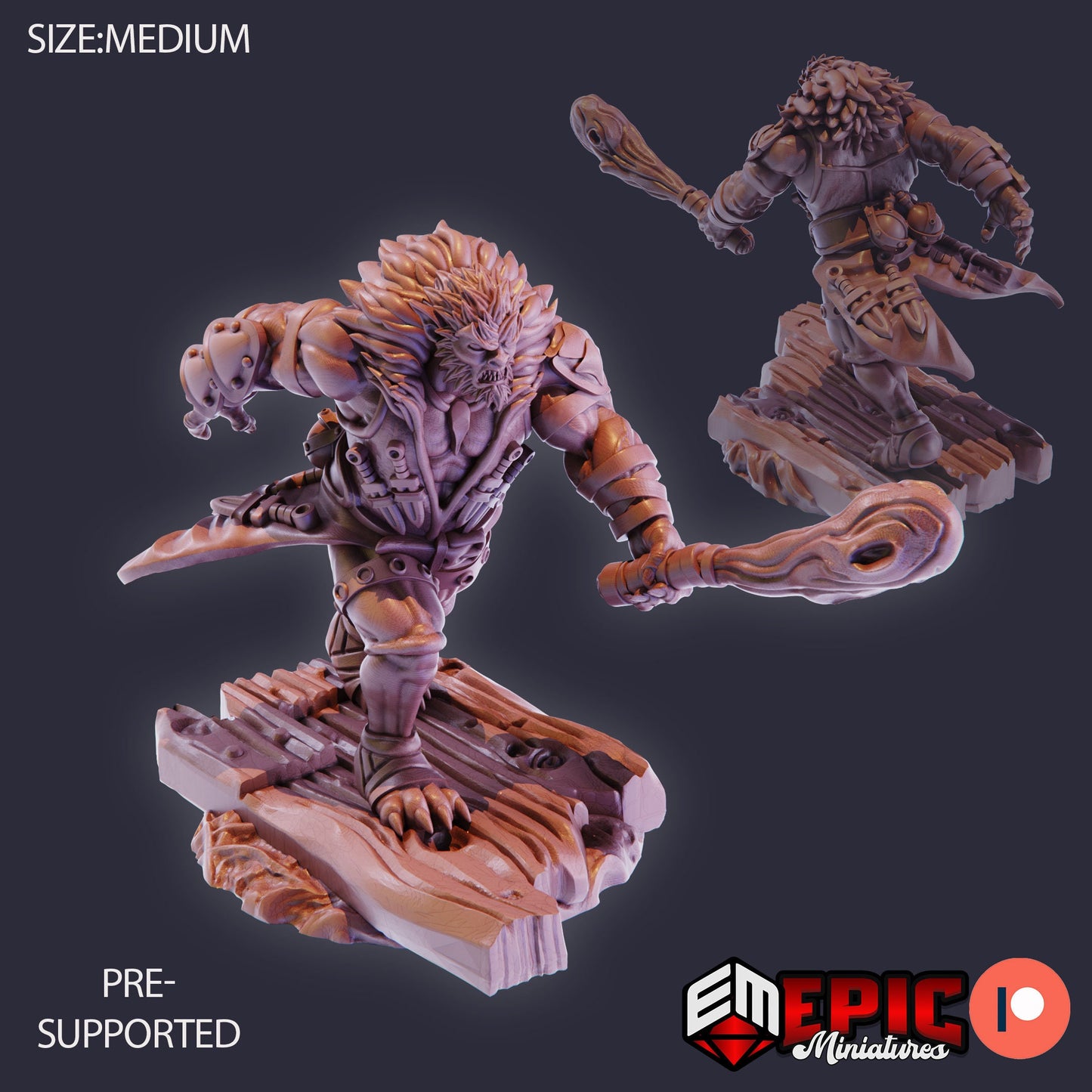 Batbear (3 Variants) - Epic Miniatures