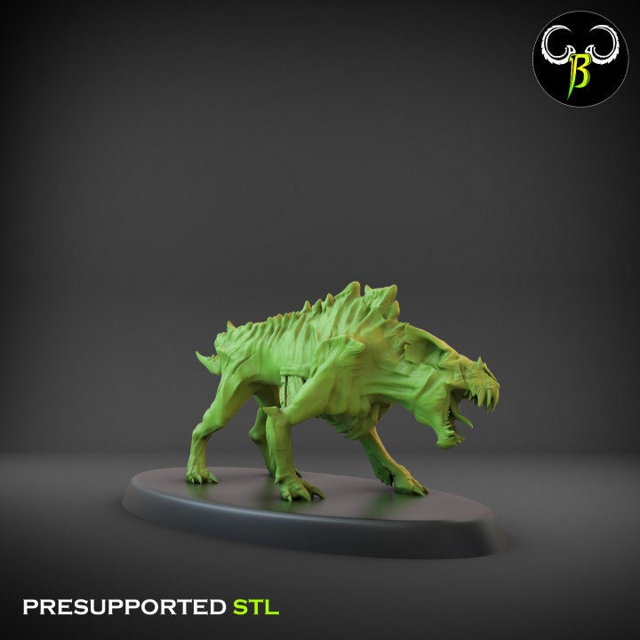 Blood Hound Squad Set 1 (5 Variants) - Clay Beast Creations