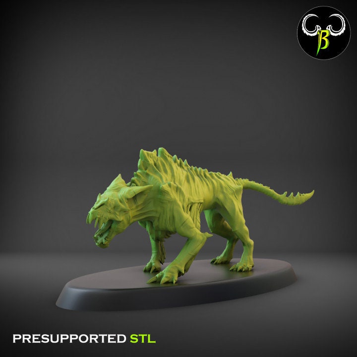 Blood Hound Squad Set 1 (5 Variants) - Clay Beast Creations