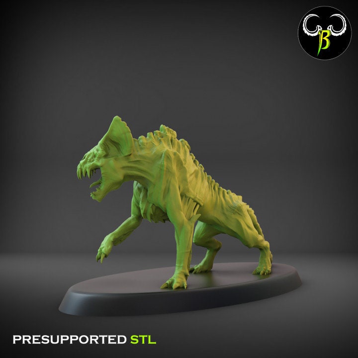 Blood Hound Squad Set 1 (5 Variants) - Clay Beast Creations