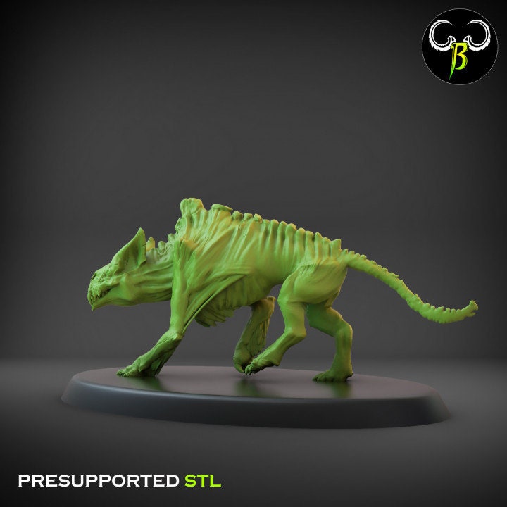 Blood Hound Squad Set 1 (5 Variants) - Clay Beast Creations