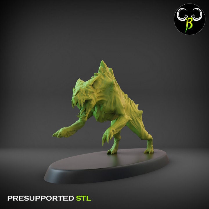 Blood Hound Squad Set 1 (5 Variants) - Clay Beast Creations