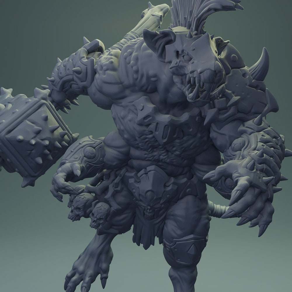 Rat Berserker (3 Variants Available) - Brayan Nafarrate