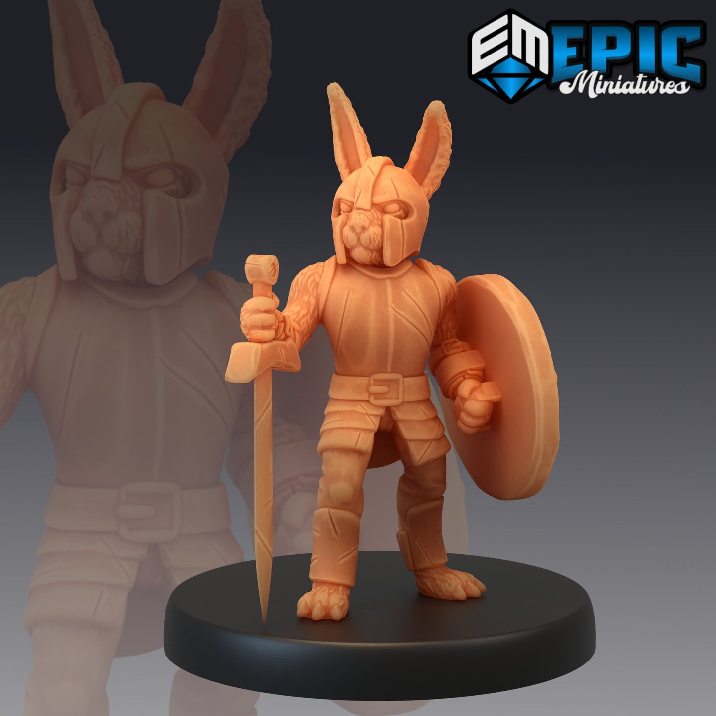 Bunny Folk Set 1 (8 Variants) - Epic Miniatures