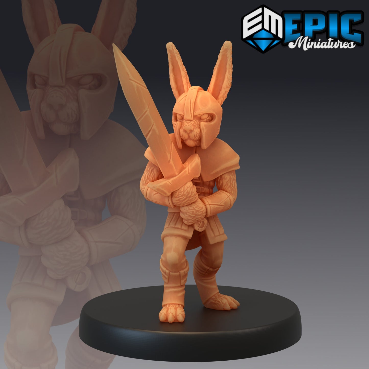 Bunny Folk Set 1 (8 Variants) - Epic Miniatures