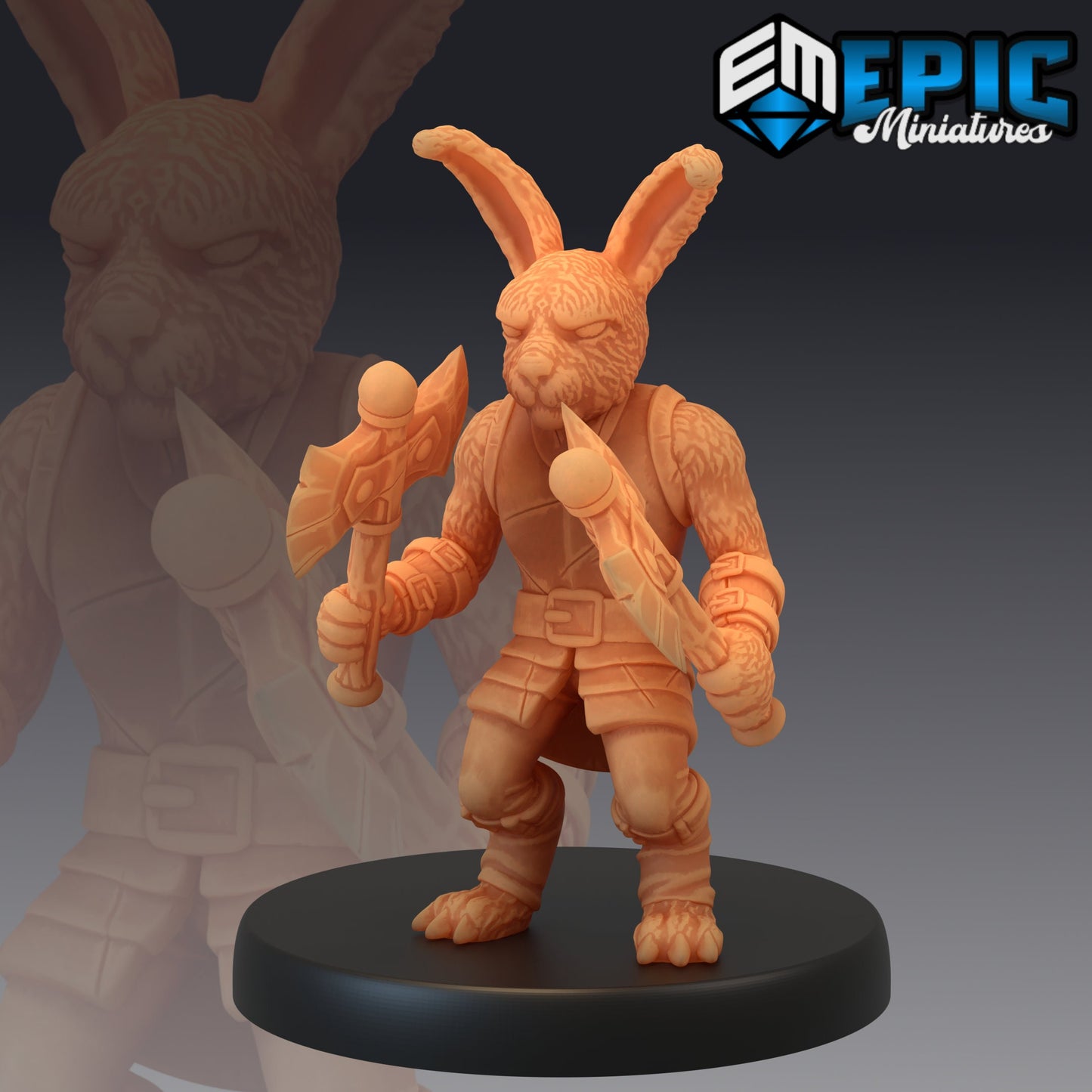 Bunny Folk Set 1 (8 Variants) - Epic Miniatures