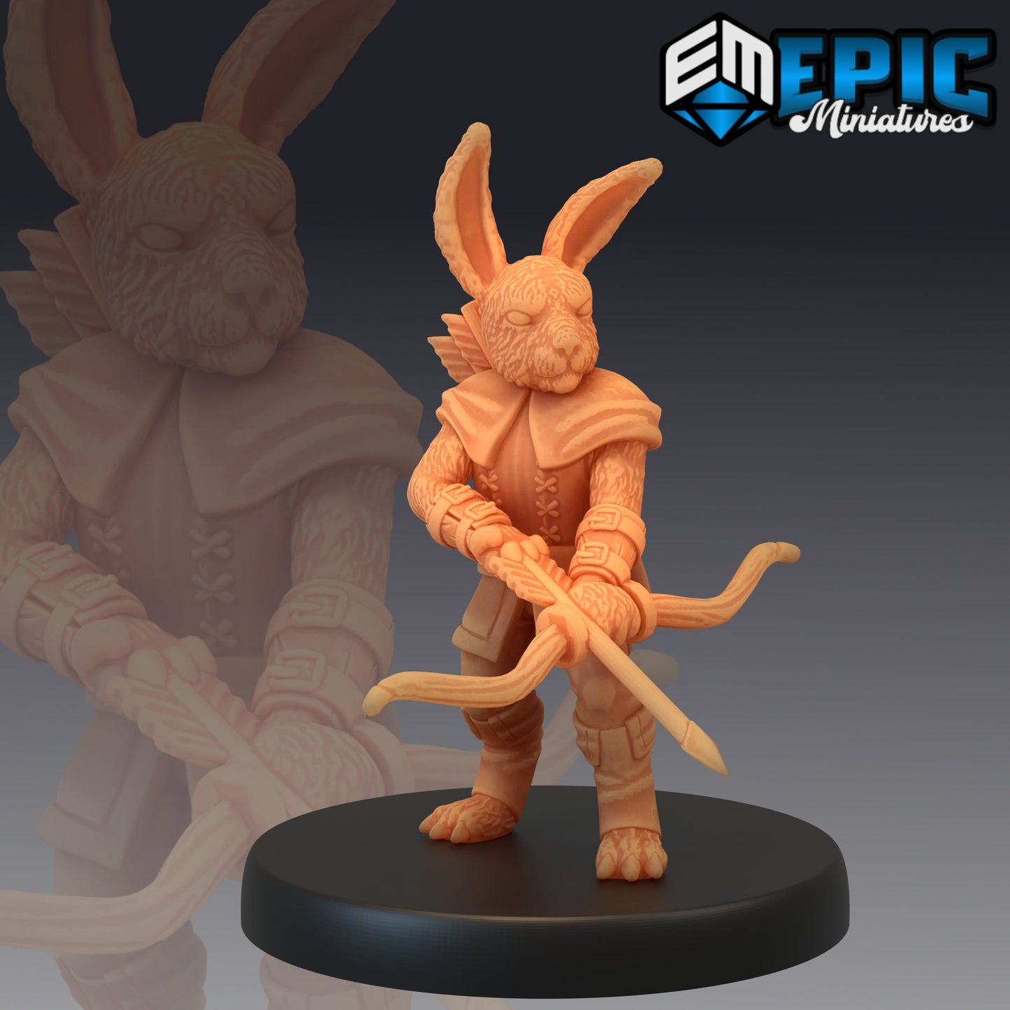 Bunny Folk Set 1 (8 Variants) - Epic Miniatures