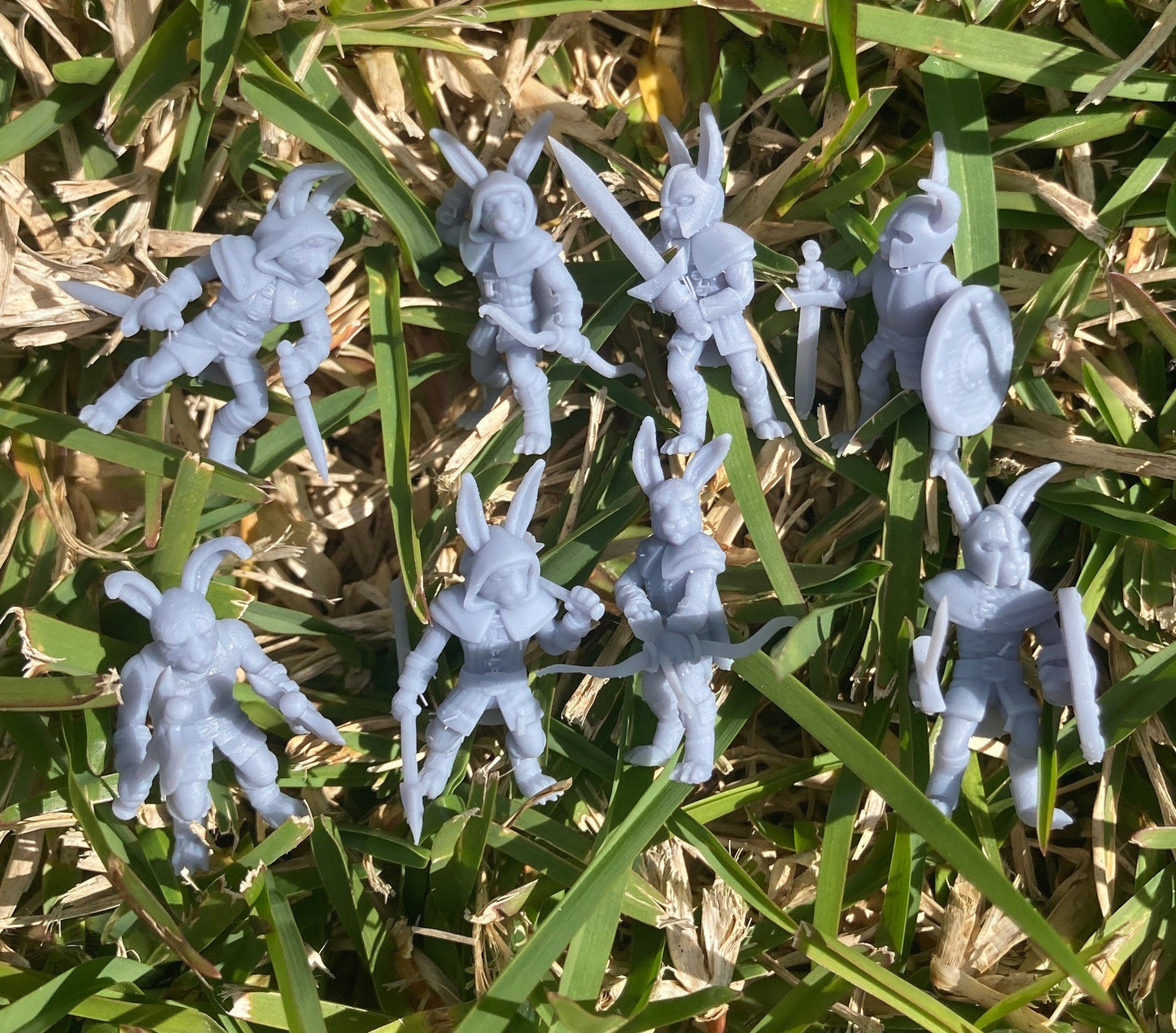 Bunny Folk Set 1 (8 Variants) - Epic Miniatures