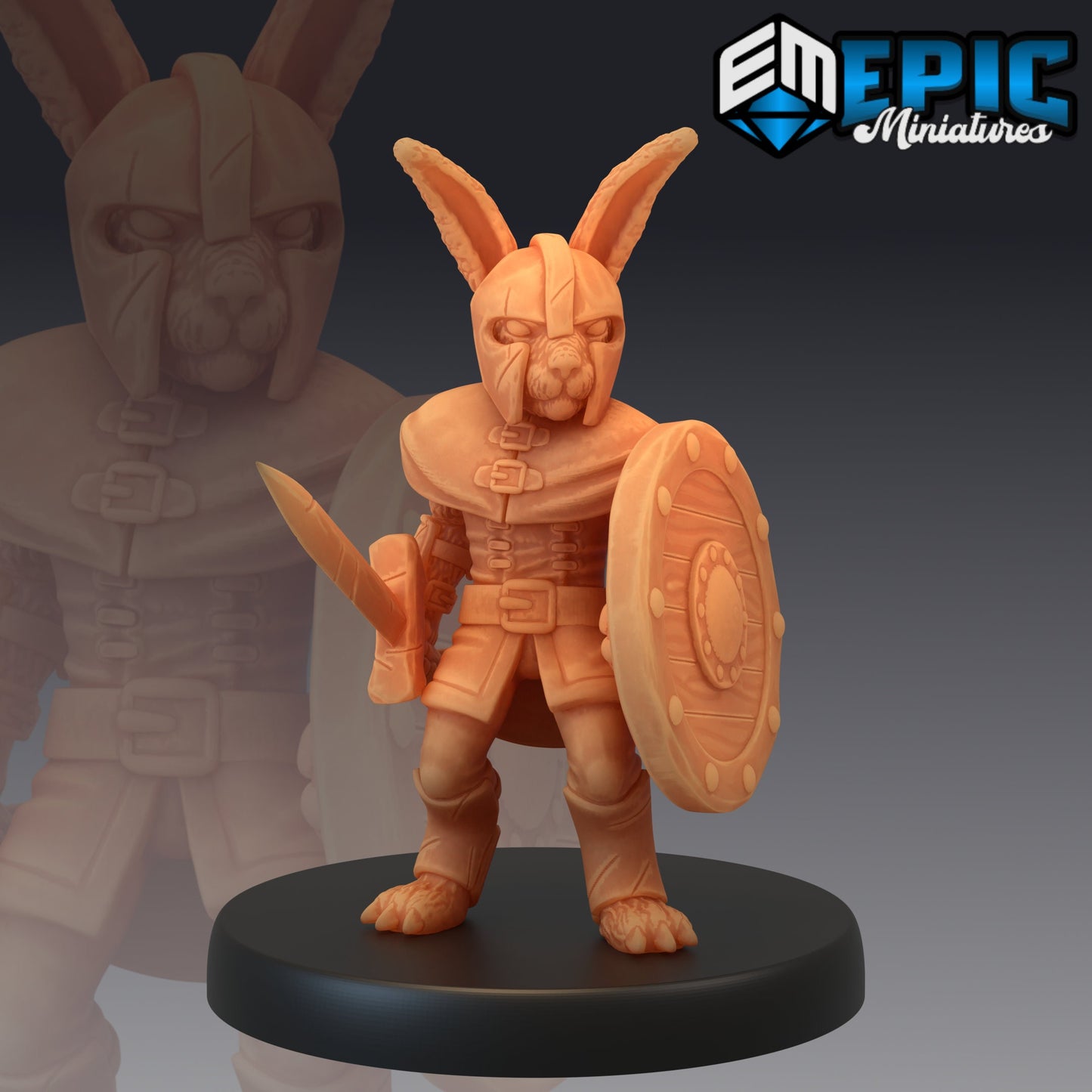 Bunny Folk Set 1 (8 Variants) - Epic Miniatures