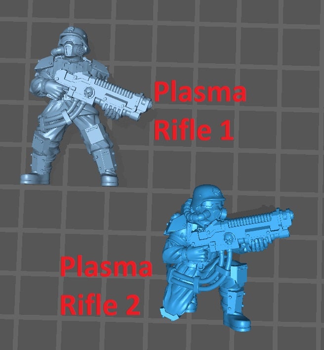 Caledon Fortis - Special Weapons (4 Variants Available) - Print Minis