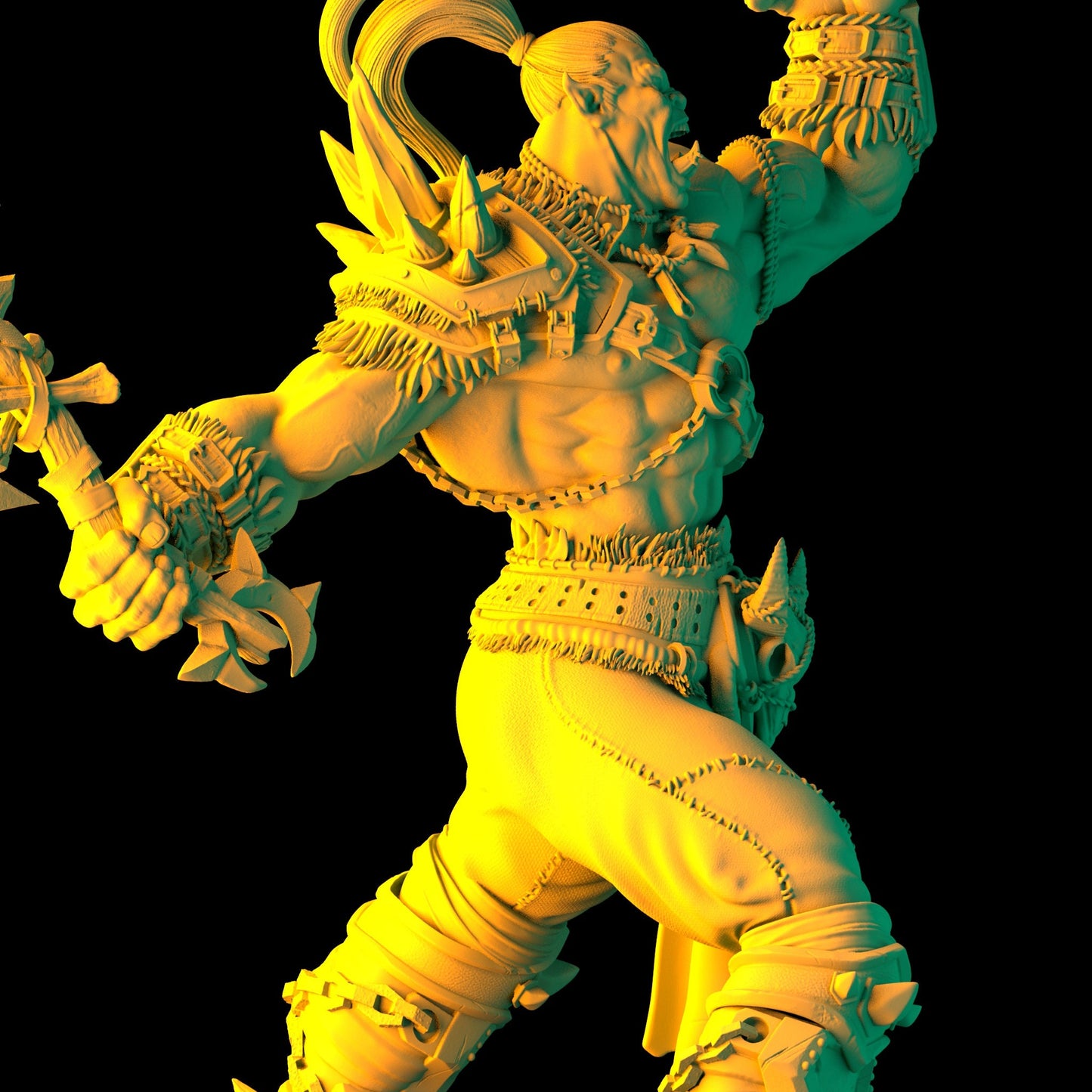 Orc Male with Axe - Brayan Nafarrate