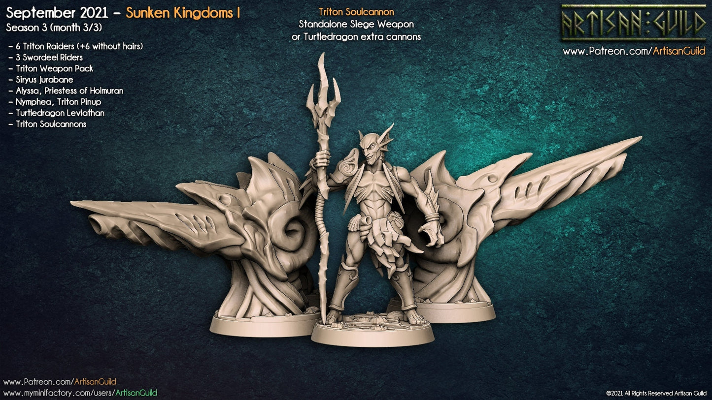 Triton Soulcannnon (2 Variants Available) - Artisan Guild