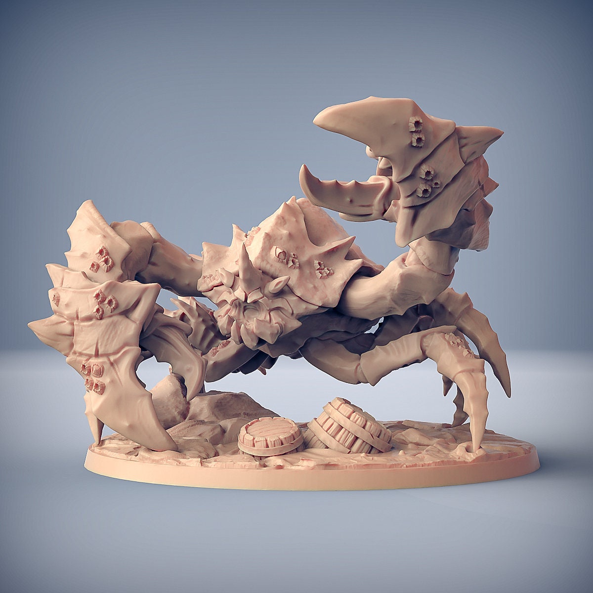 Gronk riding Marshclaw the Swamp Crab - Artisan Guild