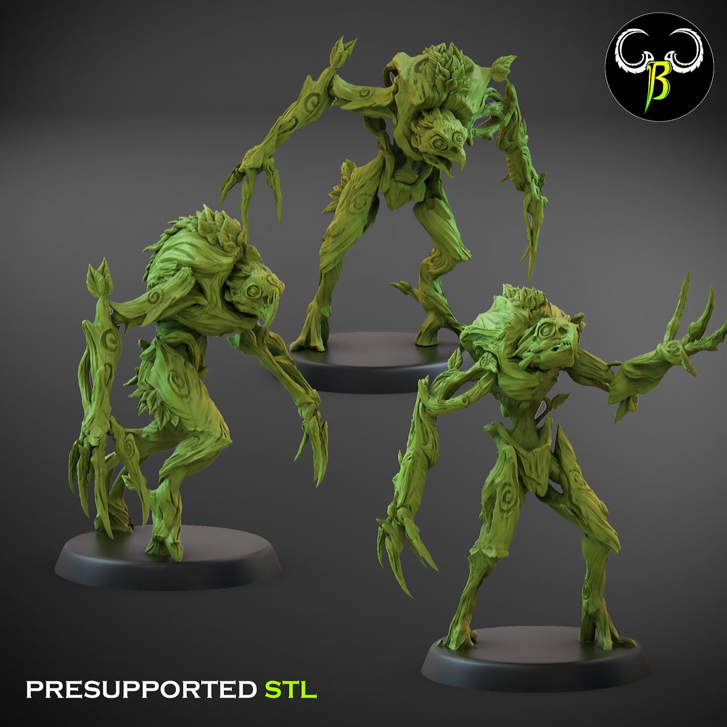 Night Spirit Set 1 (3 Variants Available) - Clay Beast Creations