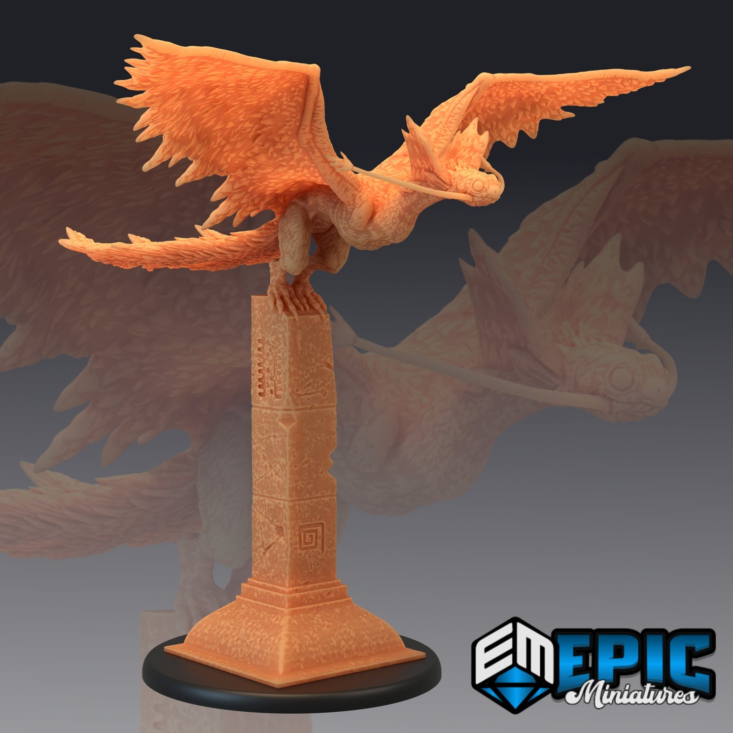 Snow Wyvern (3 Variants) - Epic Miniatures