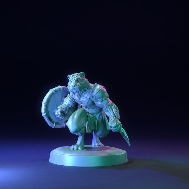 Sabretooth Tiger Warriors (4 Variants Available) - Dragon Trapper's Lodge